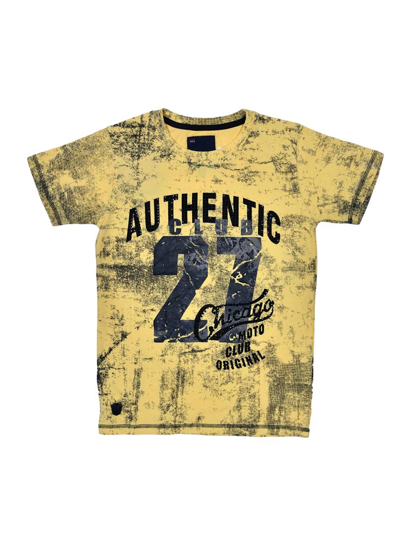 yellow cotton tshirt - 15964665 - Zoom Image - 0