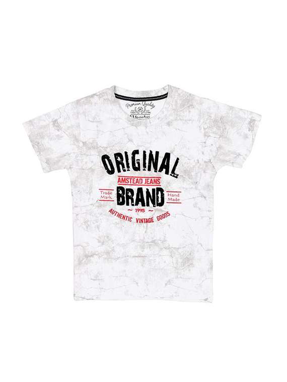 white cotton tshirt - 15964677 -  Zoom Image - 0