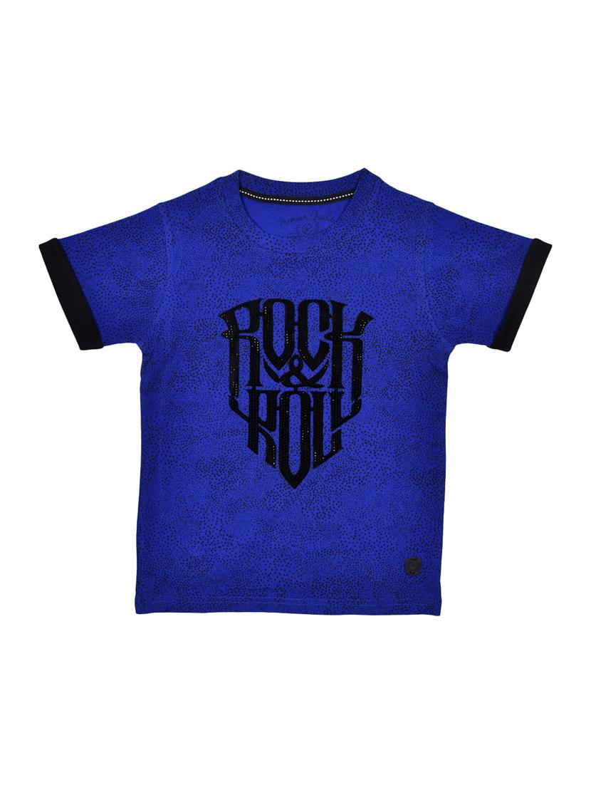 blue cotton tshirt - 15964683 -  Zoom Image - 0