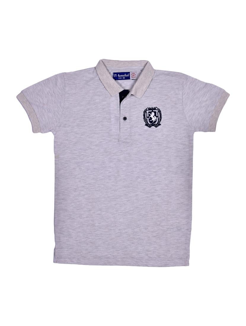 grey cotton tshirt - 15964706 - Zoom Image - 0