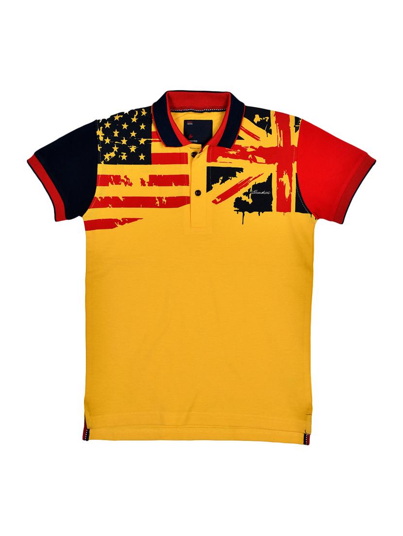 yellow cotton tshirt - 15964720 - Zoom Image - 0