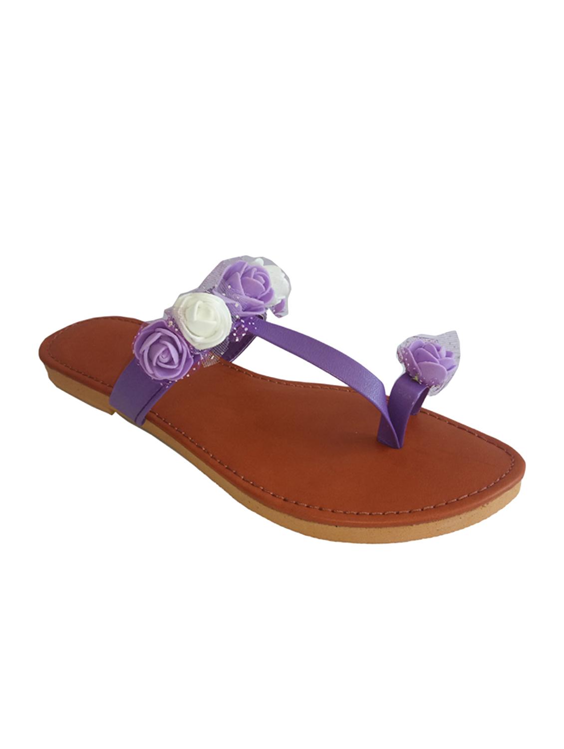 purple one toe sandals - 15964761 - Zoom Image - 0