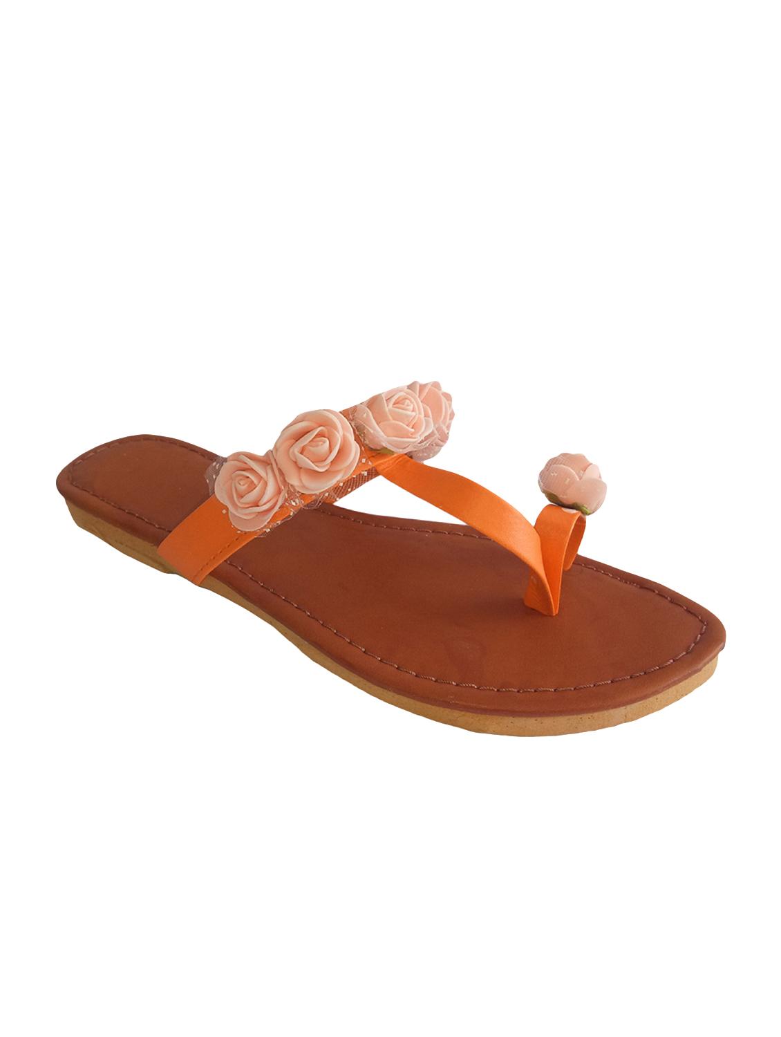 orange one toe sandals - 15964763 - Zoom Image - 0