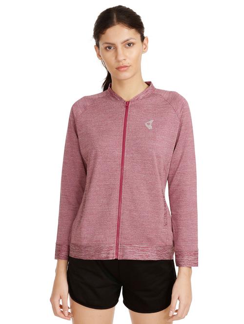 raglan sleeved zip up jacket - 15966849 - Standard Image - 0