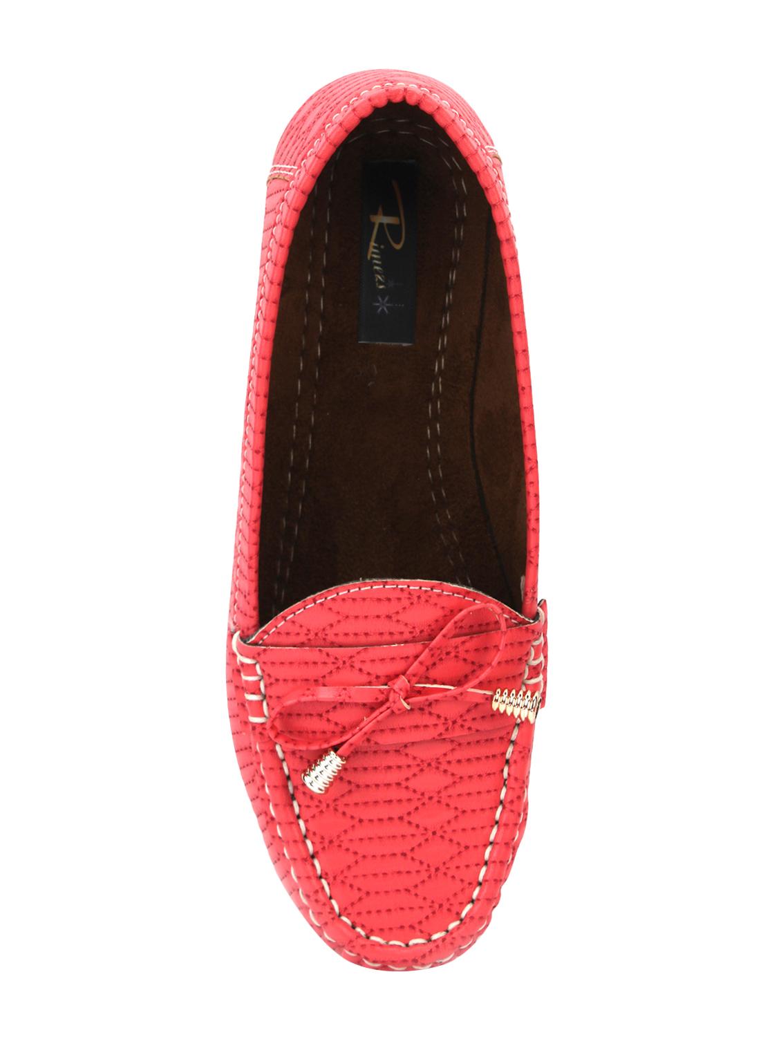 pink slip on loafers - 15967680 - Standard Image - 3