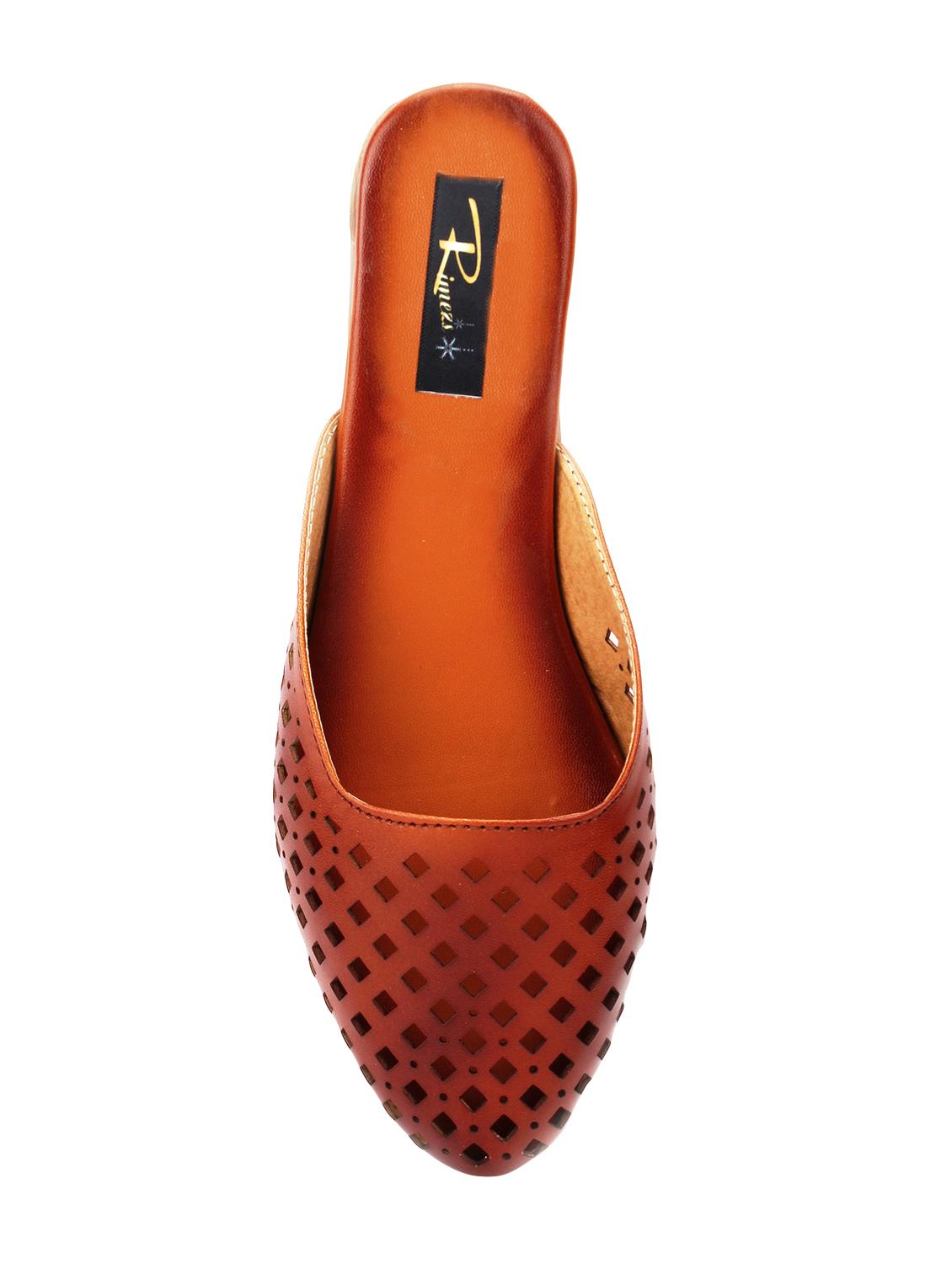 brown slip on mules - 15967694 - Standard Image - 3