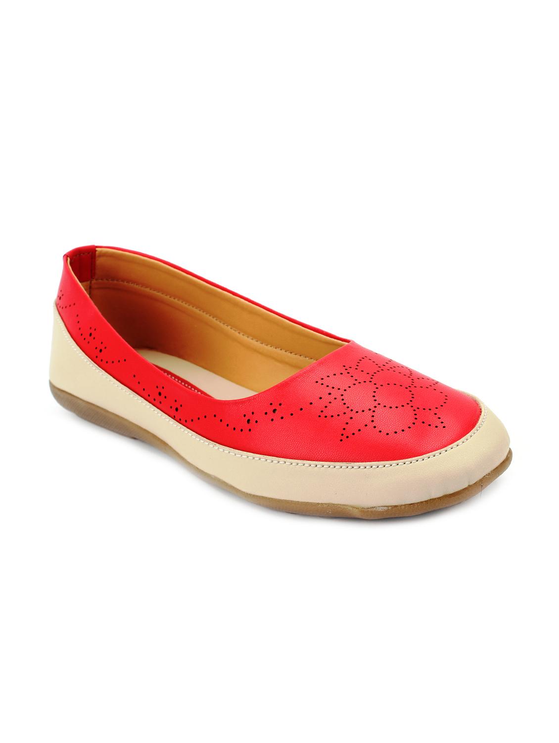 red slip on casual shoes - 15967697 - Zoom Image - 0