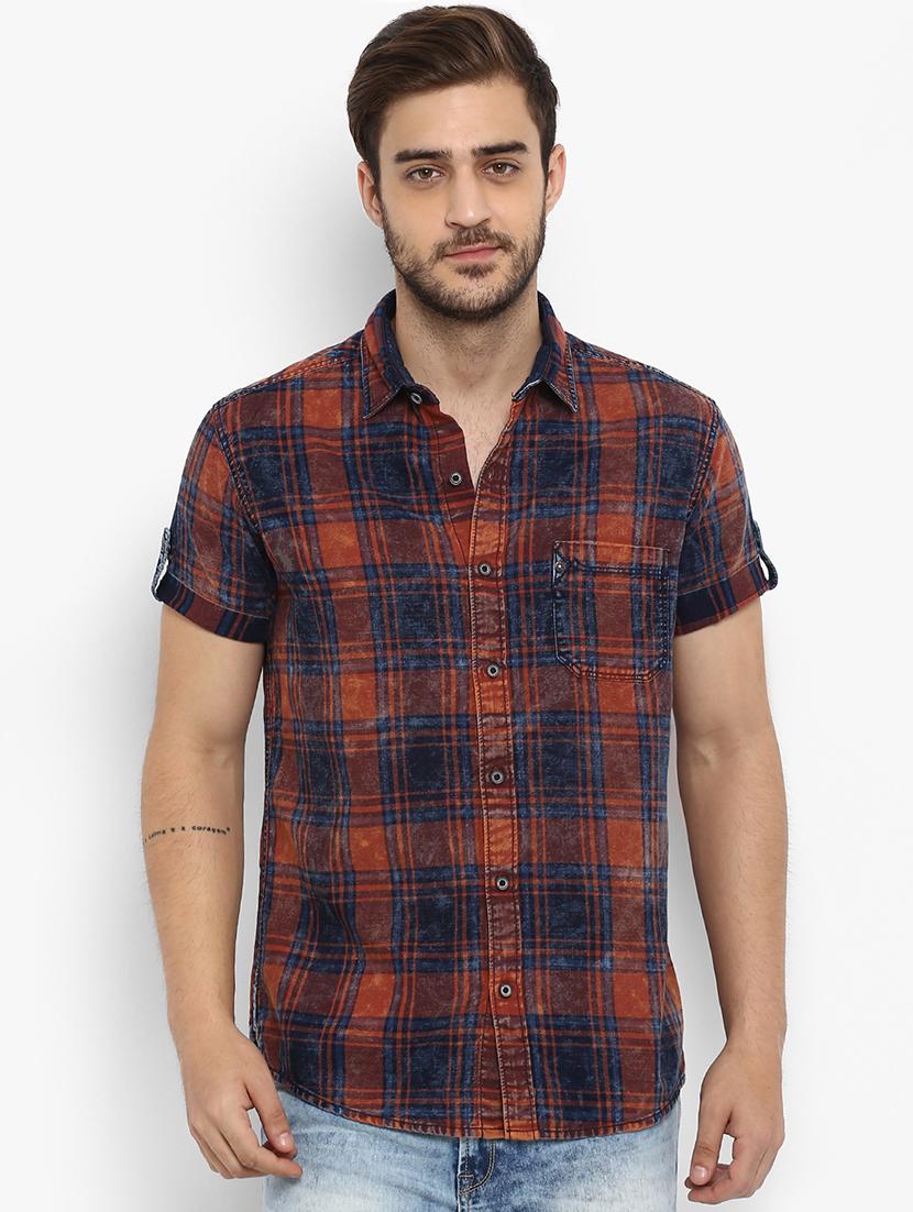 multicolor checkered casual shirt - 15968428 - Zoom Image - 0