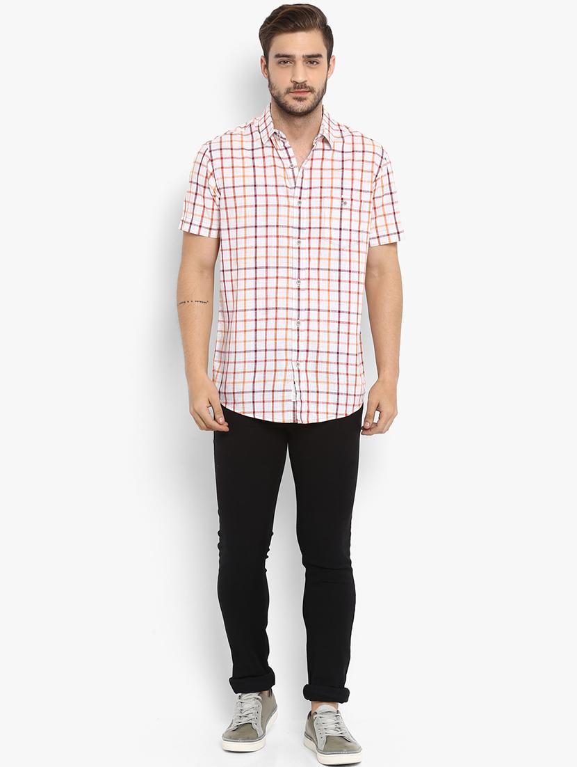multicolor checkered casual shirt - 15968463 - Standard Image - 3
