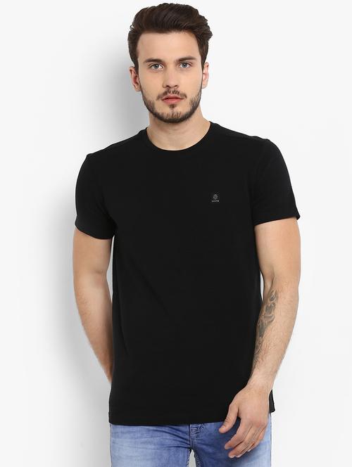black solid t-shirt - 15968587 -  Standard Image - 0