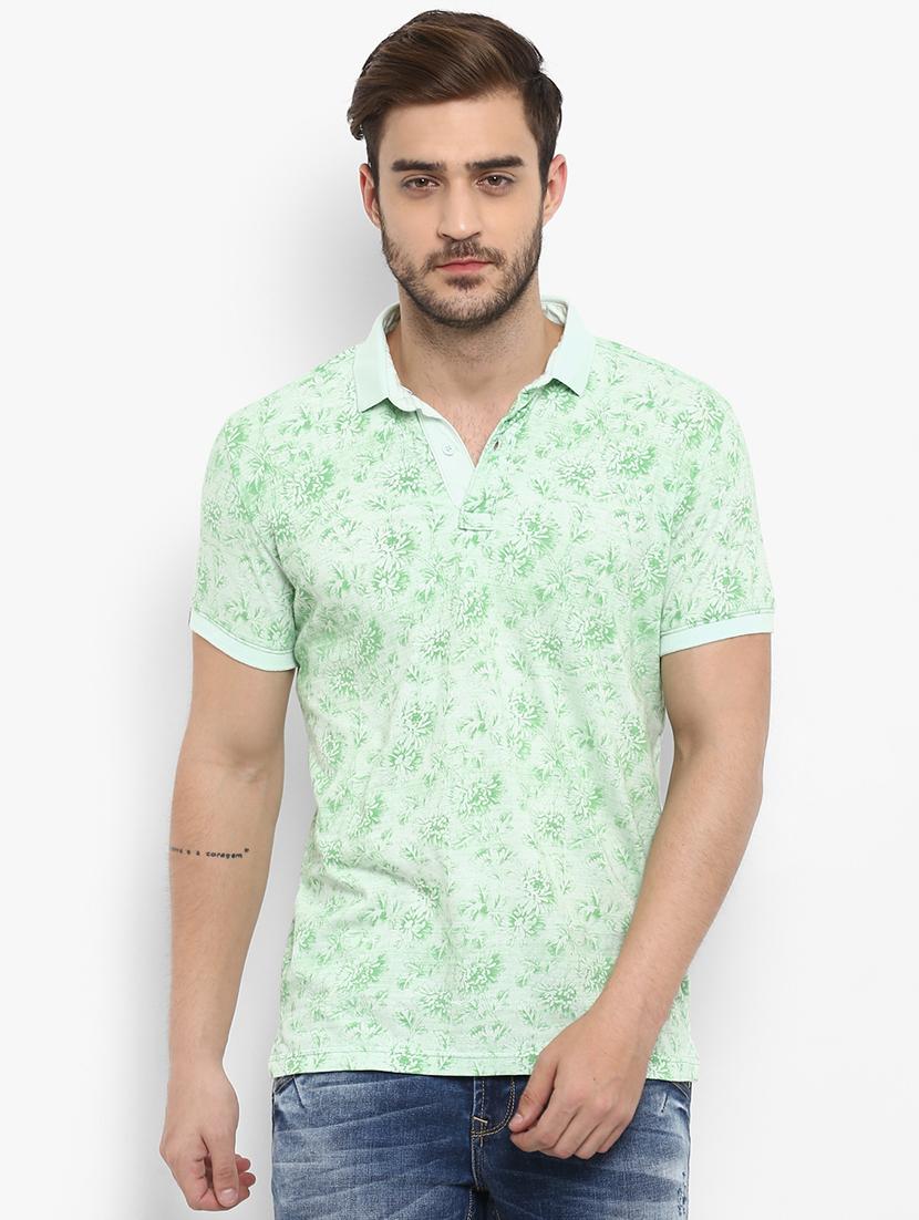 green floral printed tshirt - 15968608 -  Zoom Image - 0