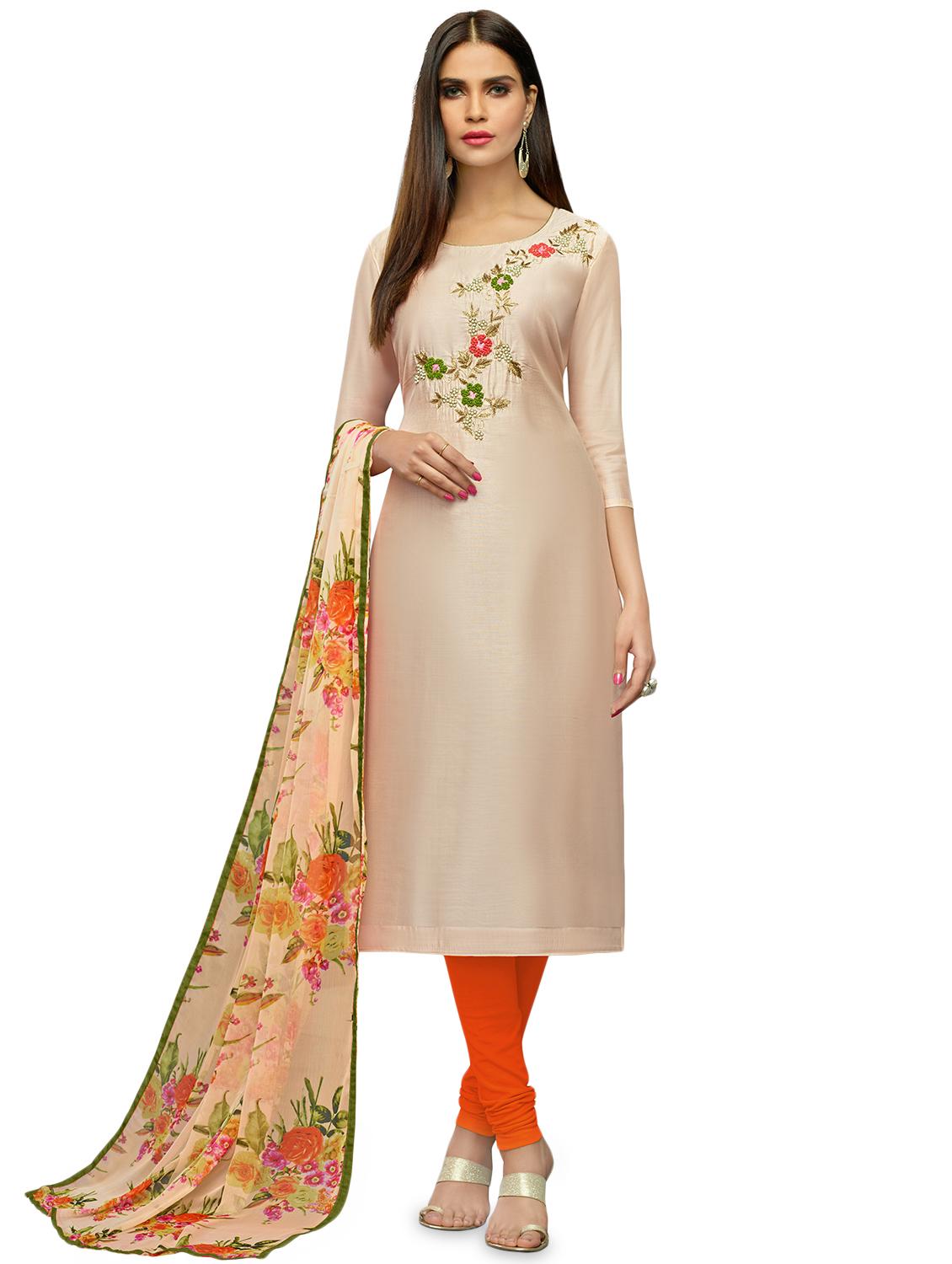 embroidered unstitched suit - 15974892 - Zoom Image - 0