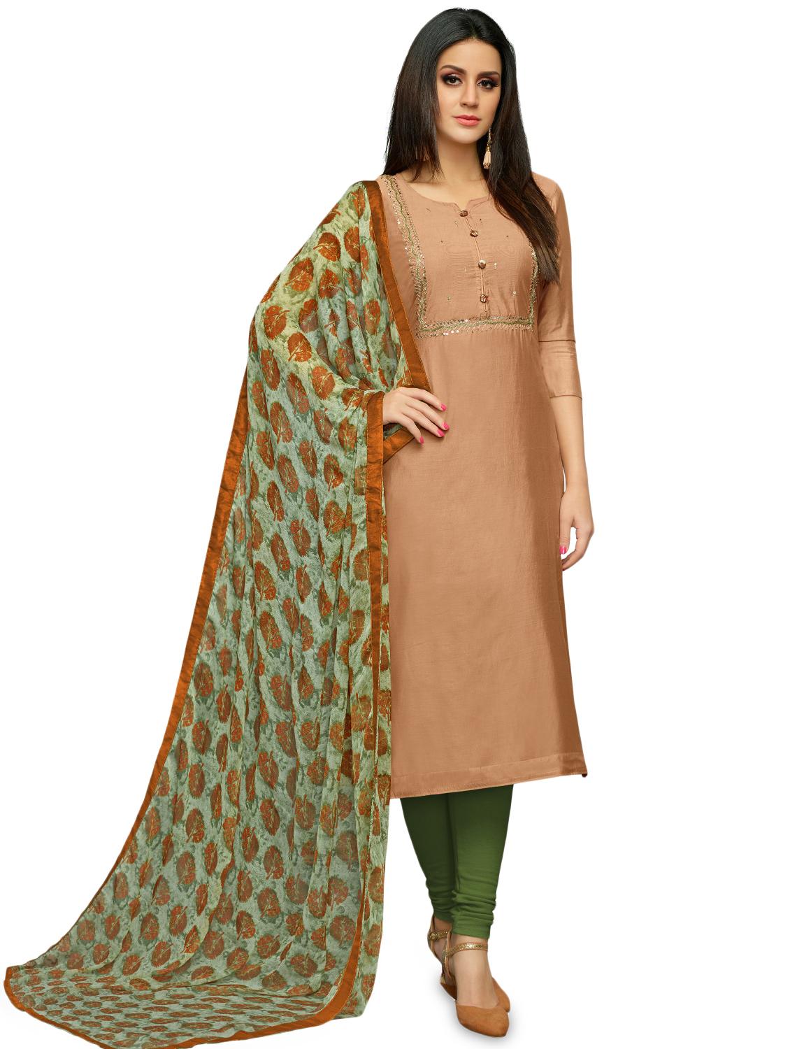 embroidered unstitched suit - 15974896 -  Zoom Image - 0