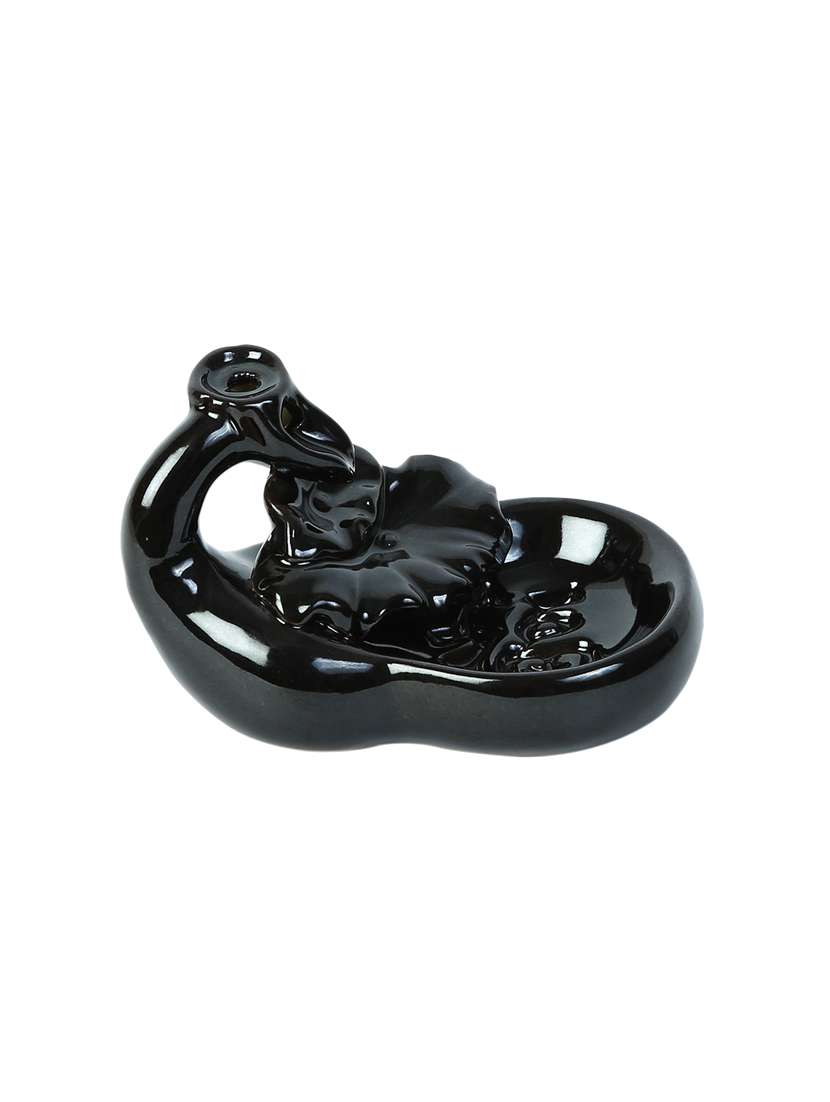 aapno rajasthan resin black smoke fountain with 10pc backflow incense cone - 15978598 -  Standard Image - 3