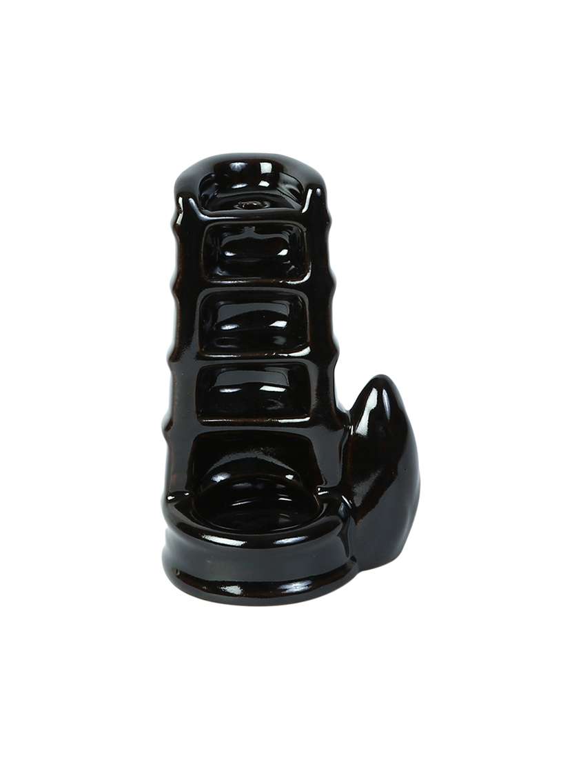 aapno rajasthan resin black smoke fountain with 10pc backflow incense cone - 15978599 -  Standard Image - 3