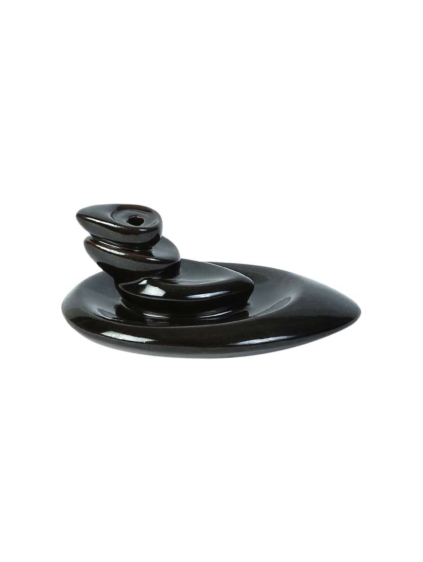 aapno rajasthan resin black smoke fountain with 10pc backflow incense cone - 15978601 -  Standard Image - 3