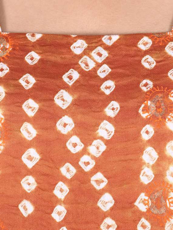 Bandhani Printed Unstitched Suit - 15978825 -  Standard Image - 3