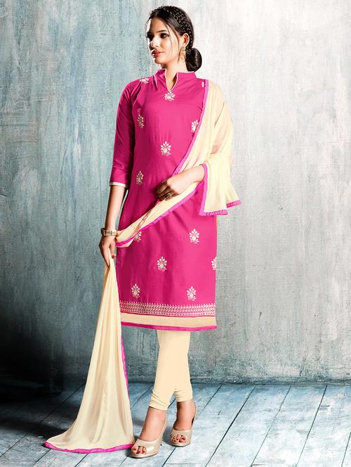 embroidered unstitched suit - 15979506 - Standard Image - 0