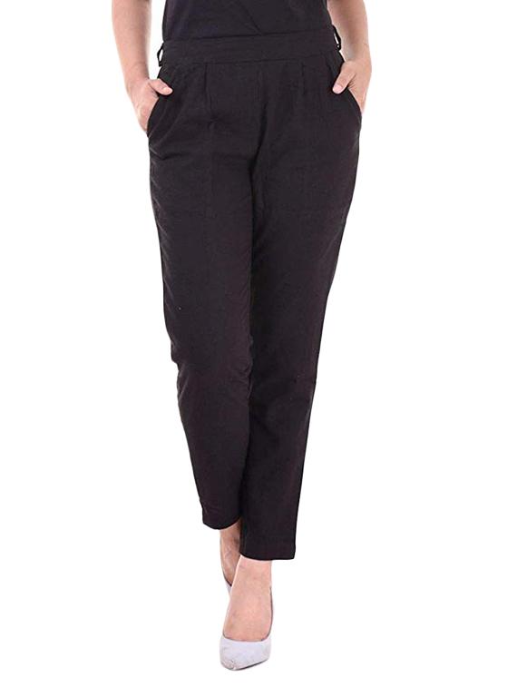 slim fit pleated trouser - 15987651 -  Zoom Image - 0