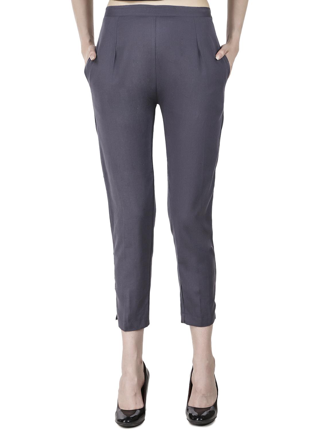 high rise pocket detail treggings - 15987655 -  Zoom Image - 0