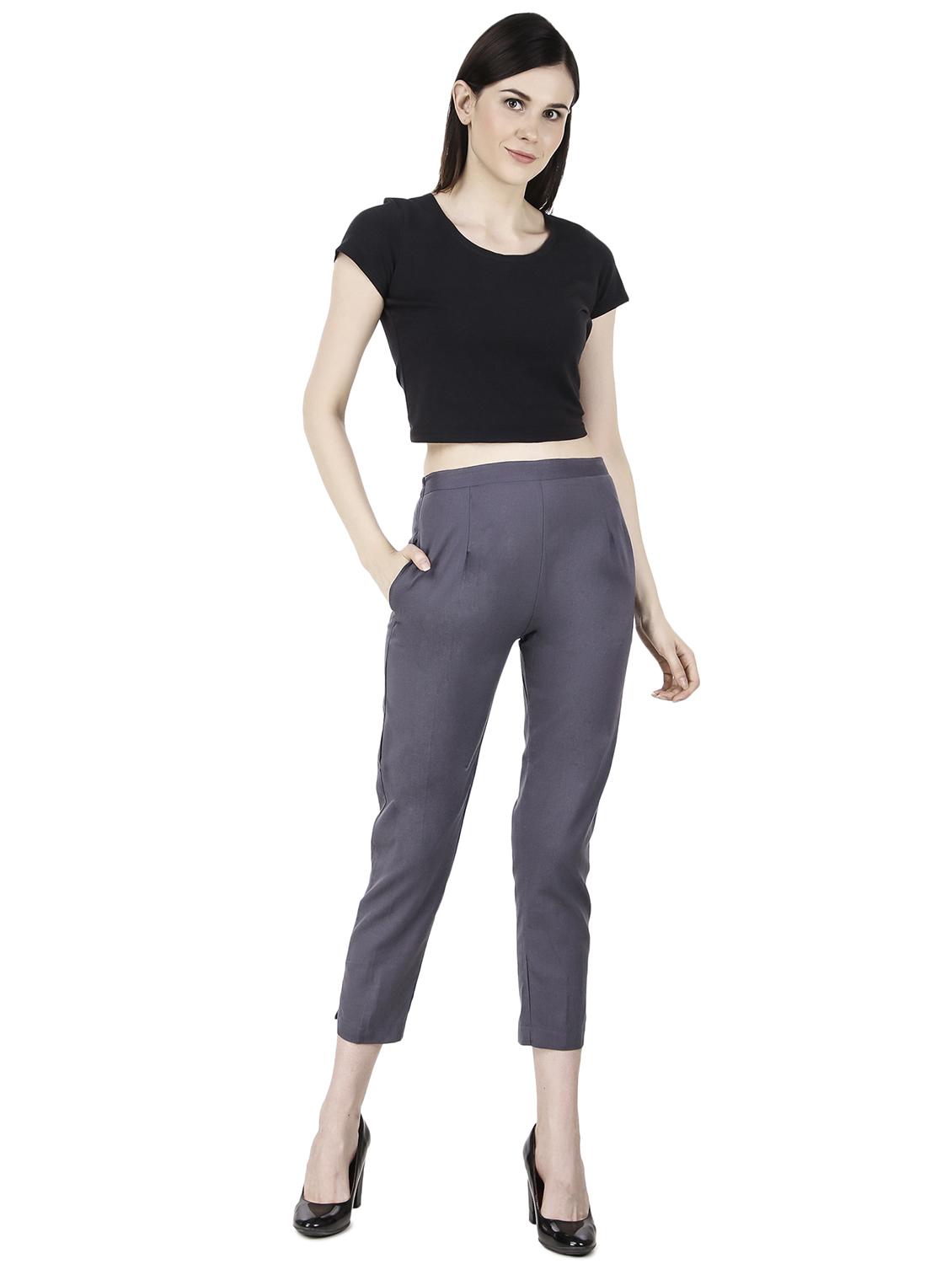 high rise pocket detail treggings - 15987655 - Standard Image - 3