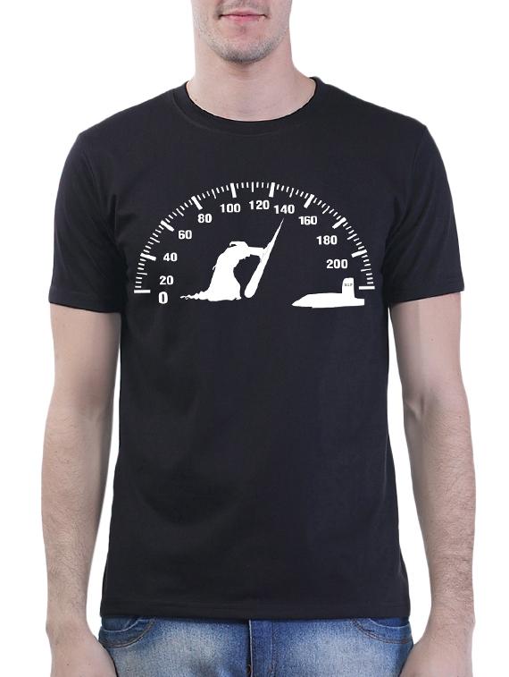 black printed t-shirt - 15990041 -  Zoom Image - 0