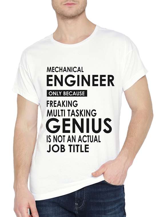 white typographic tshirt - 15990055 - Zoom Image - 0