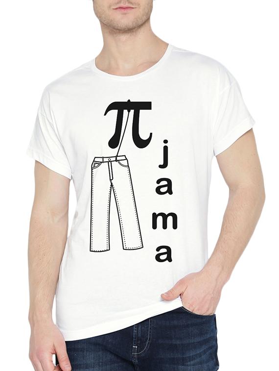 white typographic tshirt - 15990070 - Zoom Image - 0