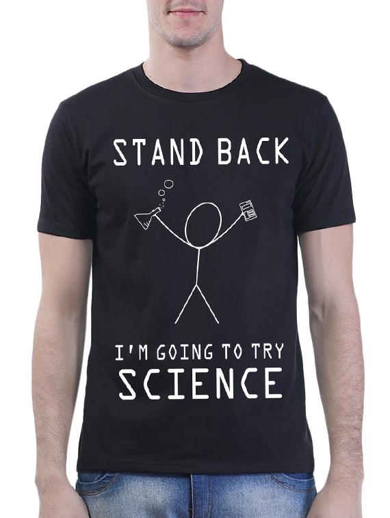 black typographic t-shirt - 15990072 - Zoom Image - 0
