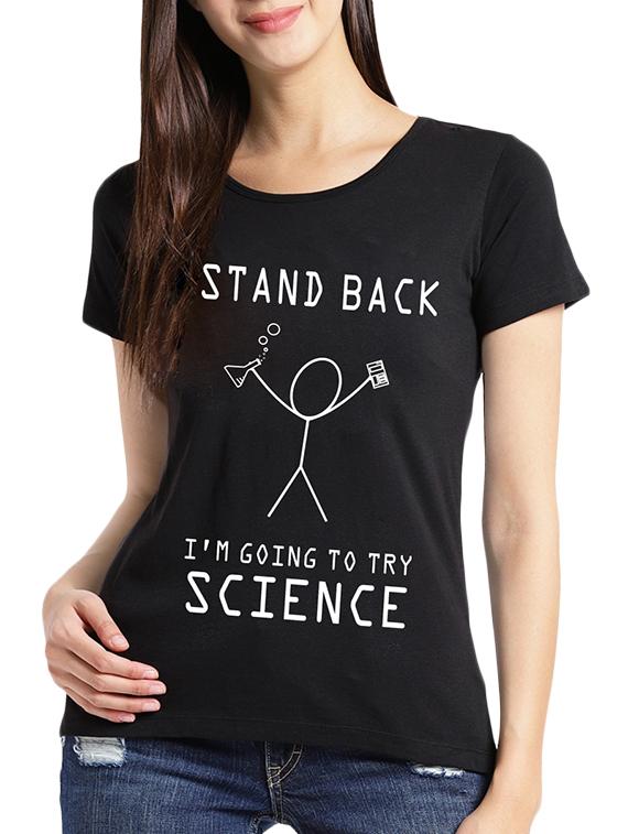 quirky print short sleeved tee - 15990103 - Zoom Image - 0