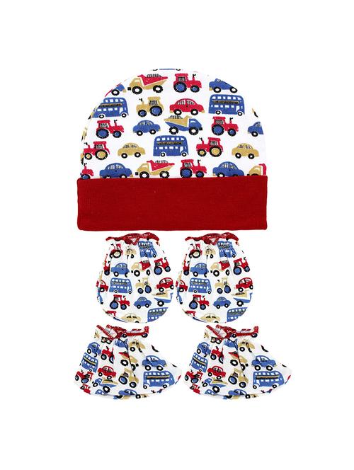 cotton cap ,gloves and socks combo - 15998196 -  Standard Image - 0
