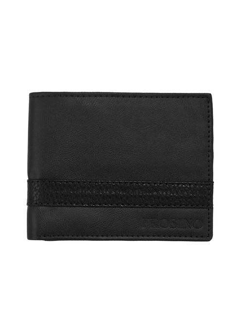 black leatherette wallet - 15999397 - Standard Image - 0