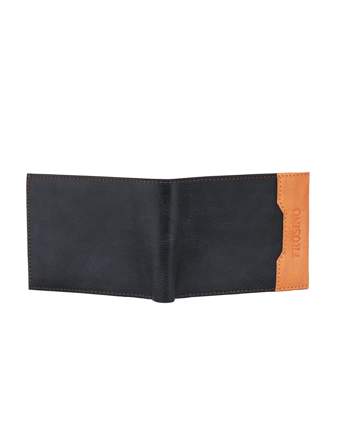 black leatherette wallet - 15999405 - Standard Image - 3