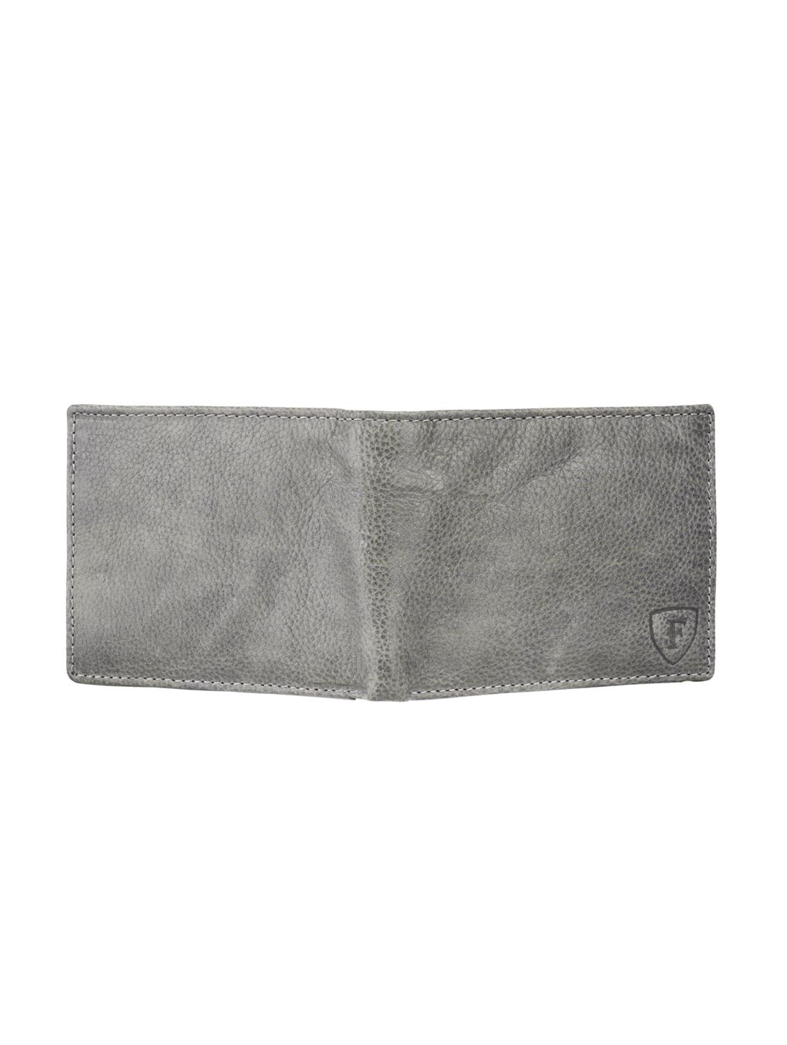 grey leather wallet - 15999408 - Standard Image - 3