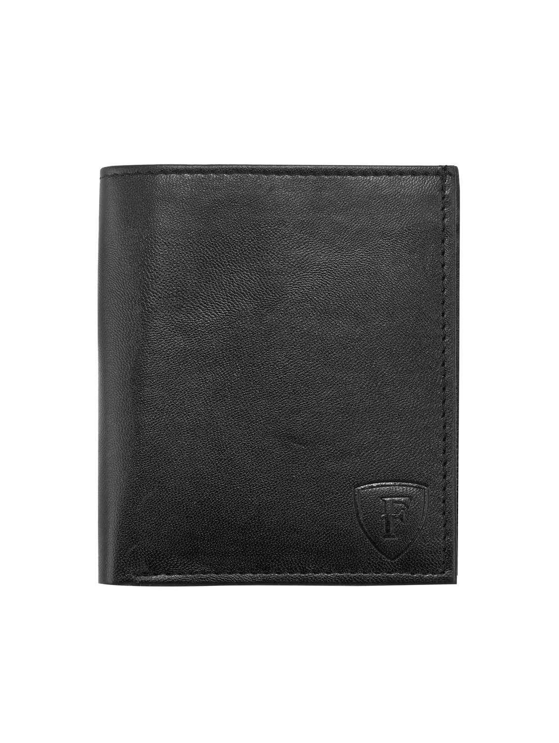 black leatherette wallet