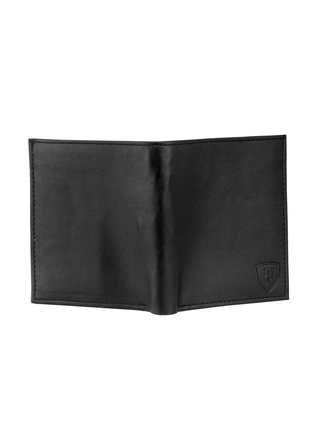 black leatherette wallet - 15999410 -  Standard Image - 3