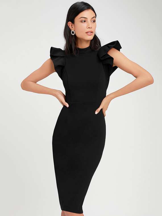 backless pencil dress Sexy Women Striped Mini Pencil Dress Summer Backless Design Button Dec –  Mega Mart Center main image 1
