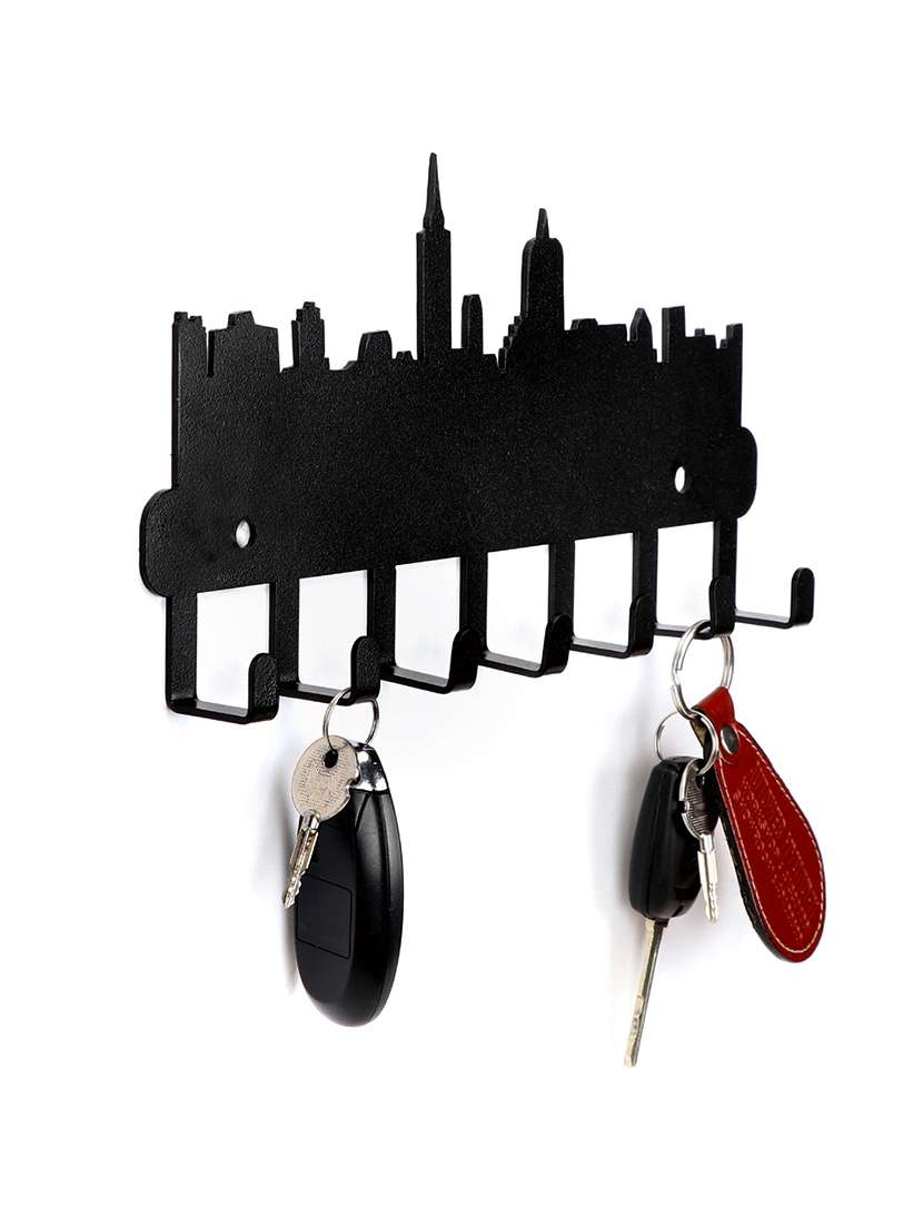 Buy Sehaz Artworks Decorative Metel 7 Hooks Wall Keyholder
