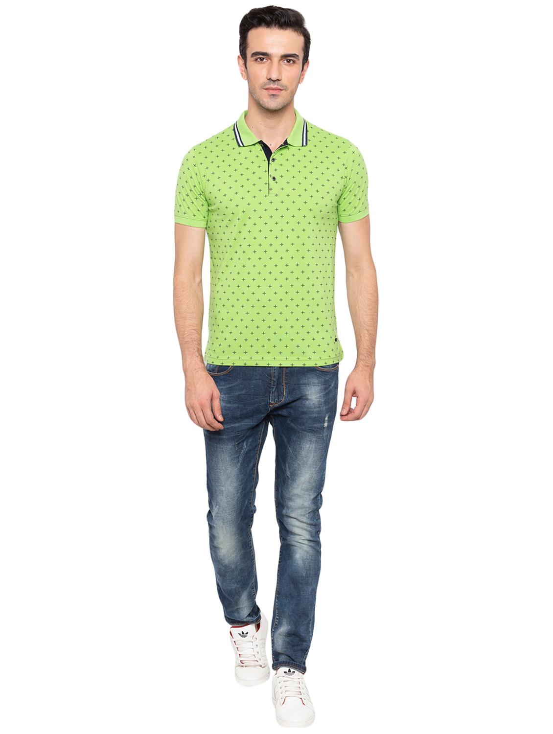 green printed tshirt - 16008052 - Standard Image - 3