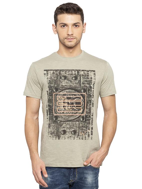 grey printed tshirt - 16008112 -  Zoom Image - 0