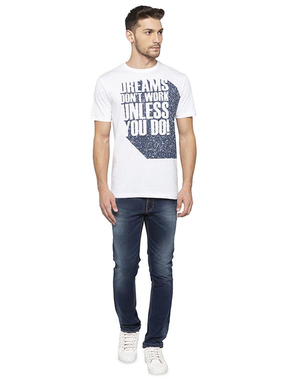 white typographic tshirt - 16008117 - Standard Image - 3