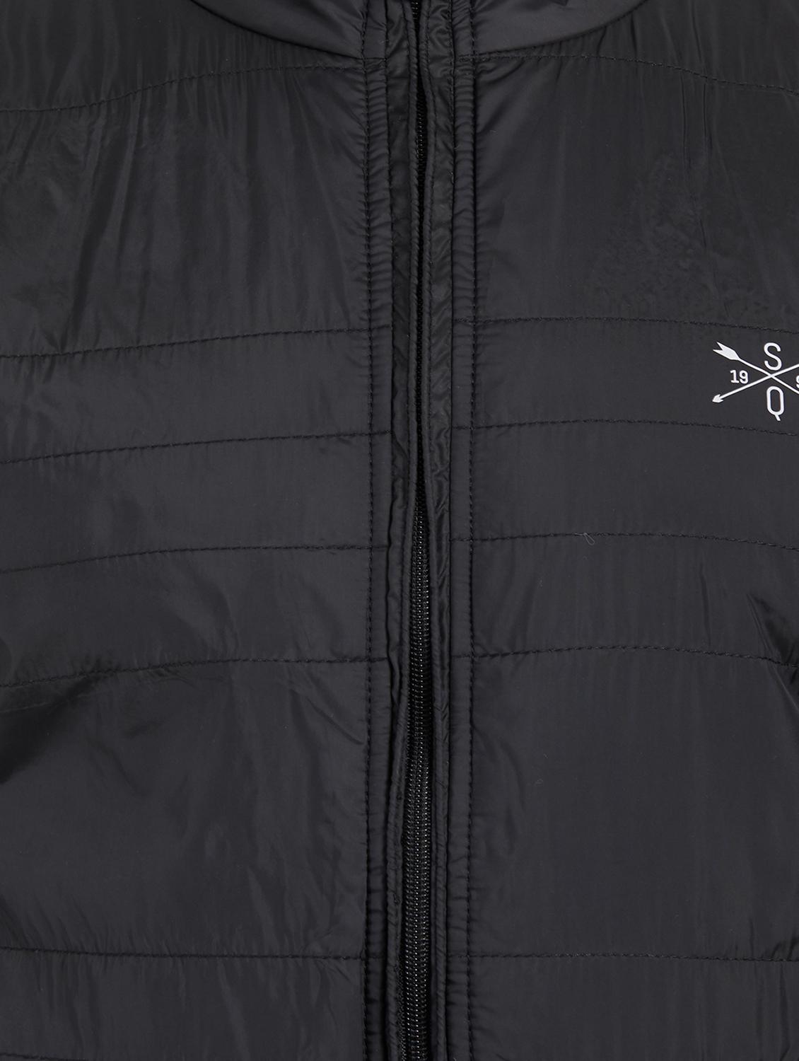 black polyester reversible quilted jacket - 16008203 - Standard Image - 5