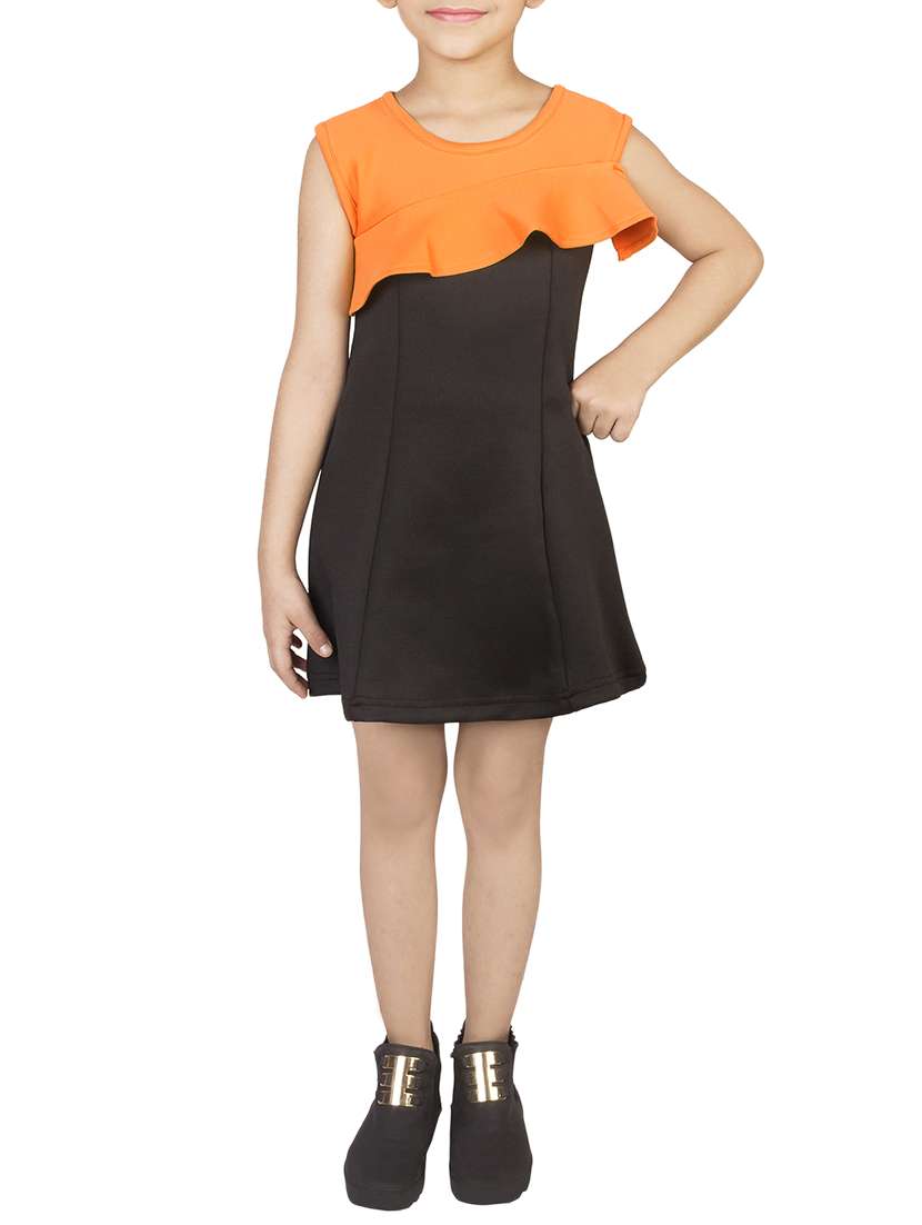 black cotton frock - 16010785 - Zoom Image - 0