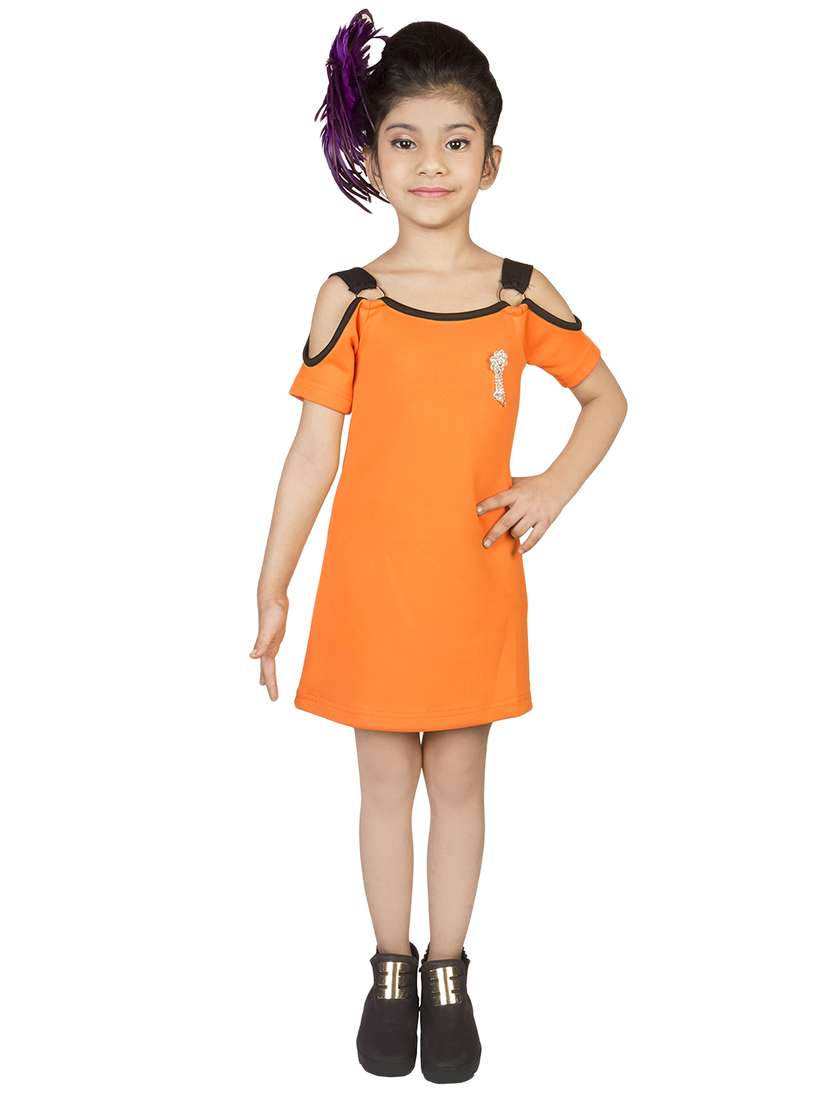 yellow cotton frock - 16010790 - Standard Image - 3