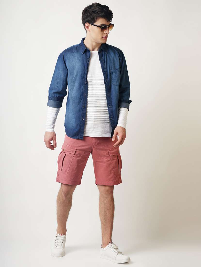 white solid t-shirt - 16013703 - Standard Image - 3