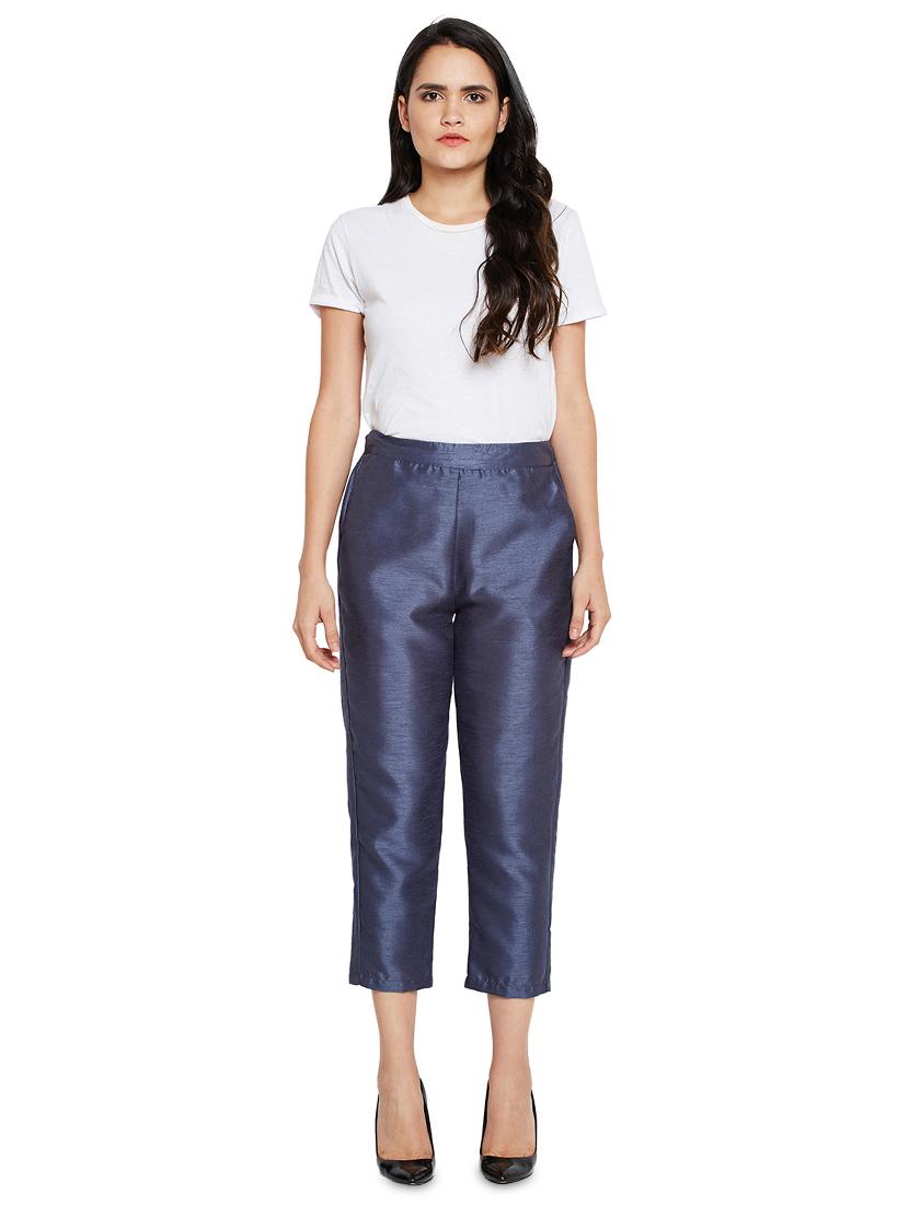 high rise cropped pant - 16013820 - Standard Image - 3