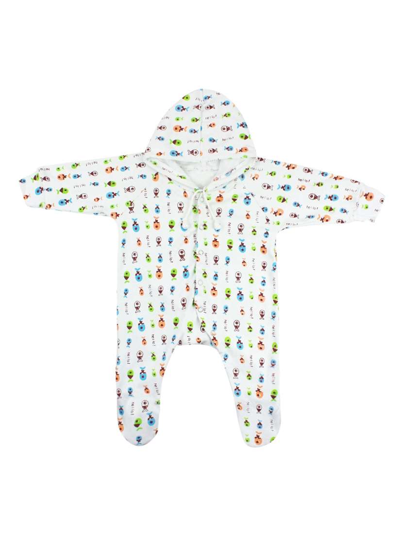 white cotton romper - 16013971 - Zoom Image - 0