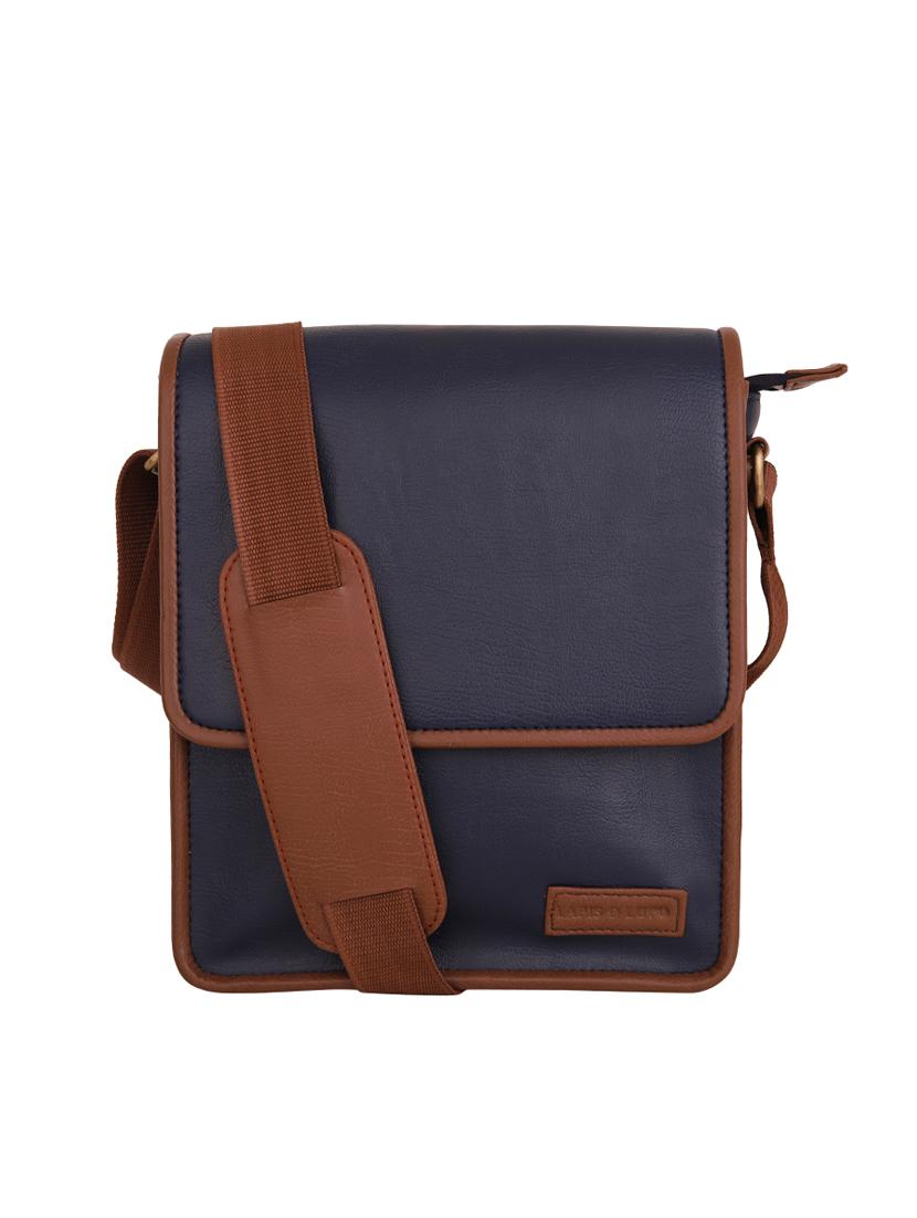 purple leatherette (pu) messenger messengerbag - 16017924 - Zoom Image - 0