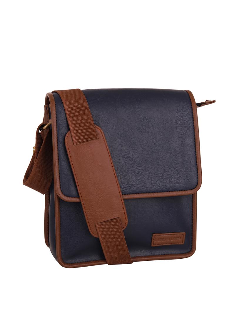 purple leatherette (pu) messenger messengerbag - 16017924 - Standard Image - 3