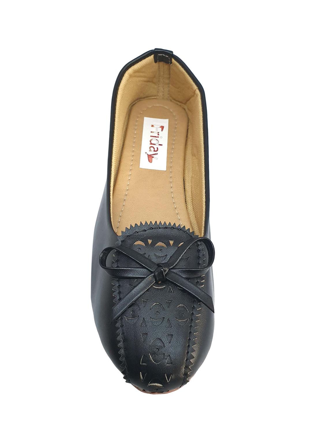 black slip on ballerinas - 16022881 - Standard Image - 3
